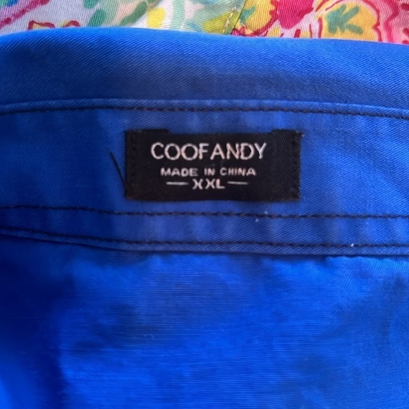 COOF ANDY Button Up Shirt Size XXLARGE - Picture 4 of 4